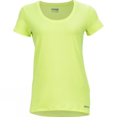 Tee Marmot All Around Mujer Amarillo - Chile JEV572139